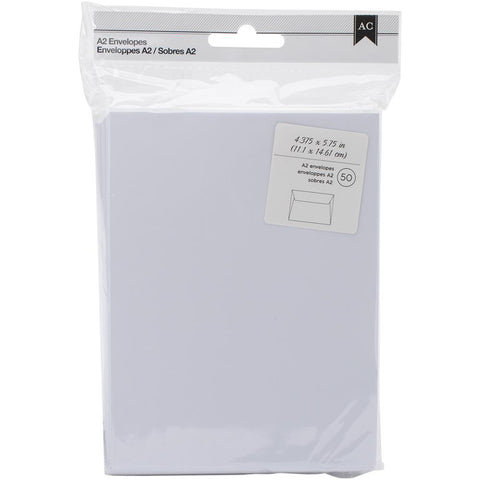 American Crafts A2 Envelopes - Pack of 50