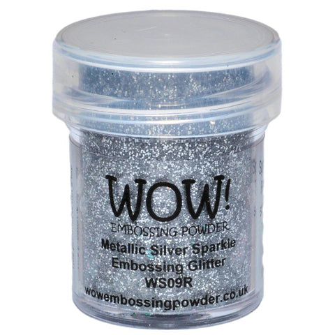 WOW Embossing Powder - Metallic Silver Sparkle
