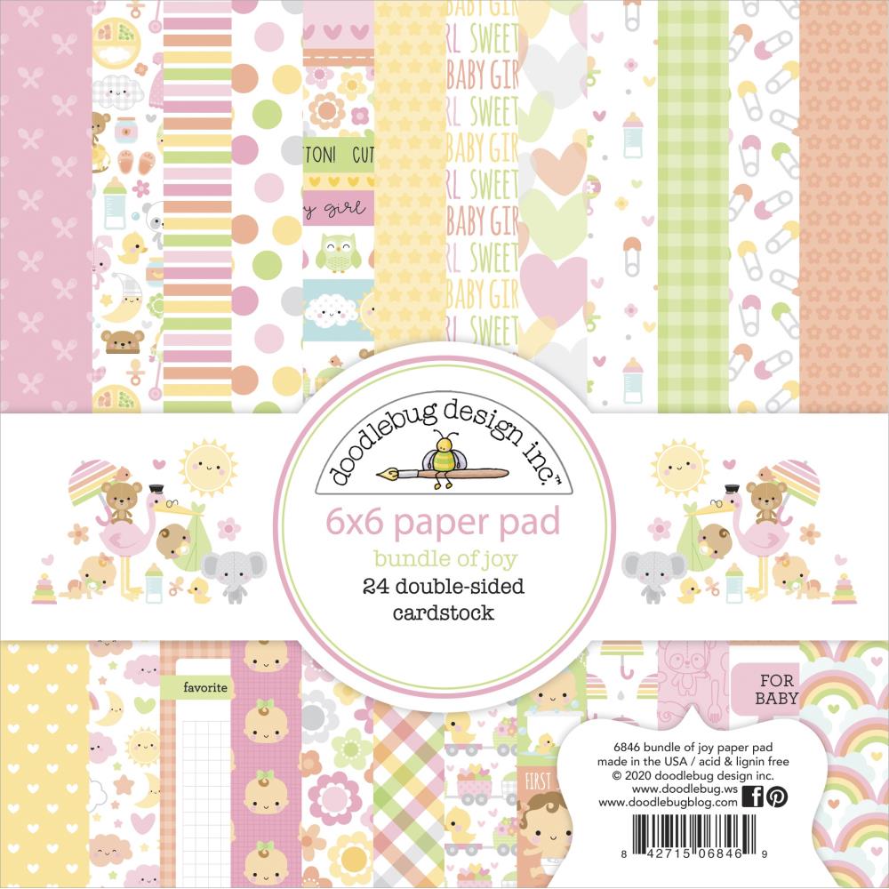 Doodlebug Design 6x6 Paper Pad - [Collection] - Bundle Of Joy