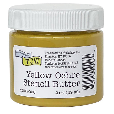 Crafters Workshop  Stencil Butter - Yellow Ochre