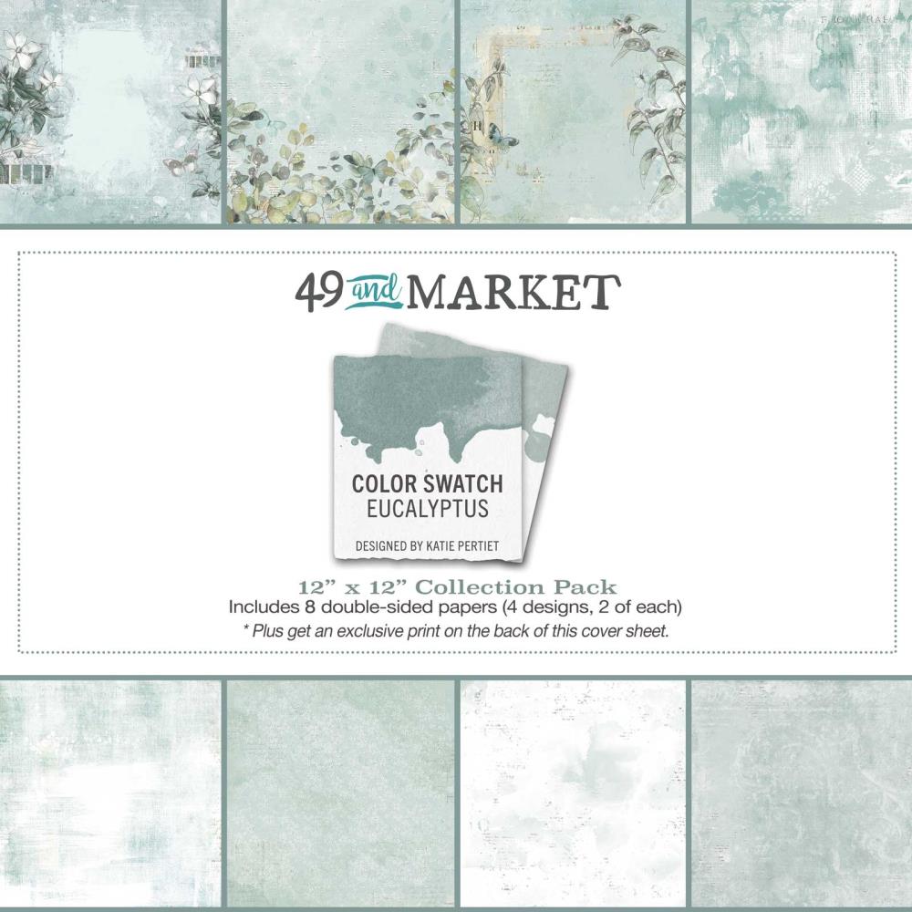 49 and Market 12x12 [Collection]  - Color Swatch Eucalyptus