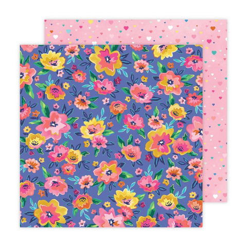 American Crafts 12x12 Paper [Collection] - Paige Evans - Blooming Wild #2