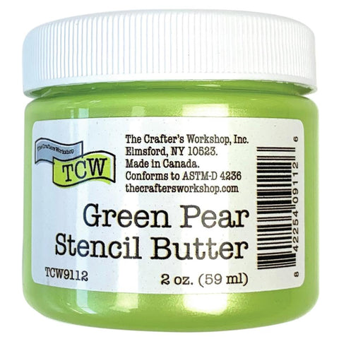 Crafters Workshop  Stencil Butter - Green Pear