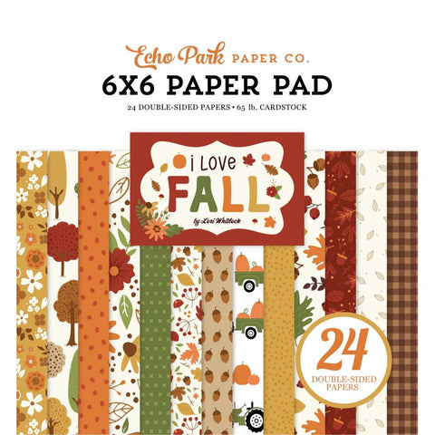 Echo Park 6x6 Paper  [Collection] - I Love Fall