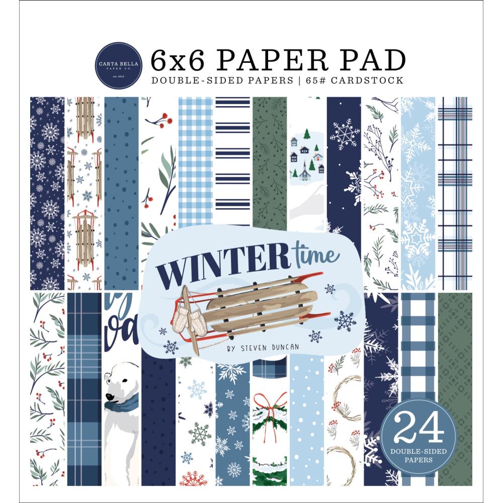 Echo Park 6x6 Paper  [Collection] - Wintertime