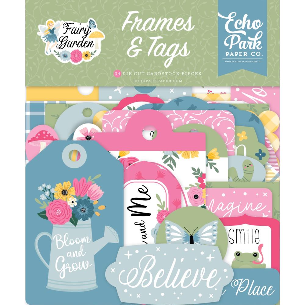 Echo Park Frames & TagsEphemera  [Collection] - Fairy Garden