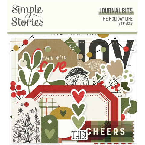 Simple Stories   Journal Bits & Pieces  [Collection] - Holiday Life
