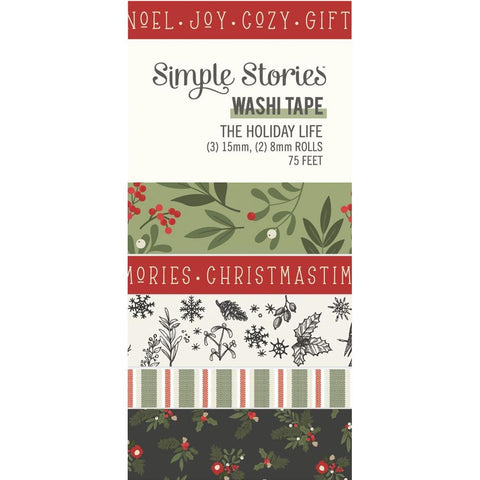 Simple Stories Carpe Diem Washi Tape [Collection] - The Holiday Life
