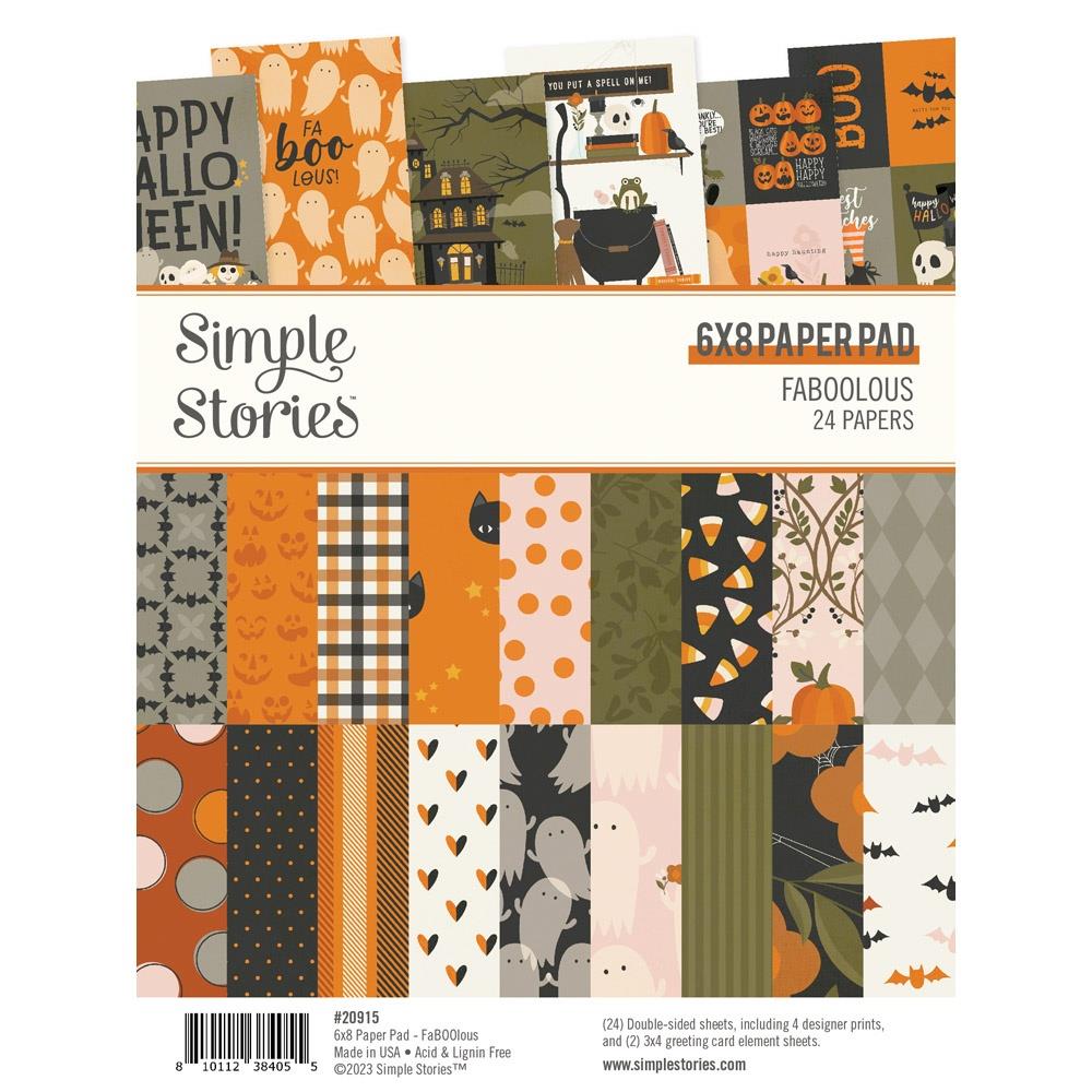 Simple Stories 6x8 Paper Pad  [Collection] - Faboolous
