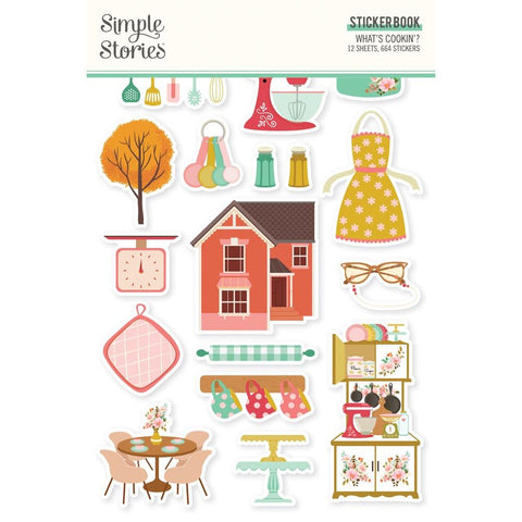 Simple Stories  Sticker Book  [Collection] - Whats Cookin'?