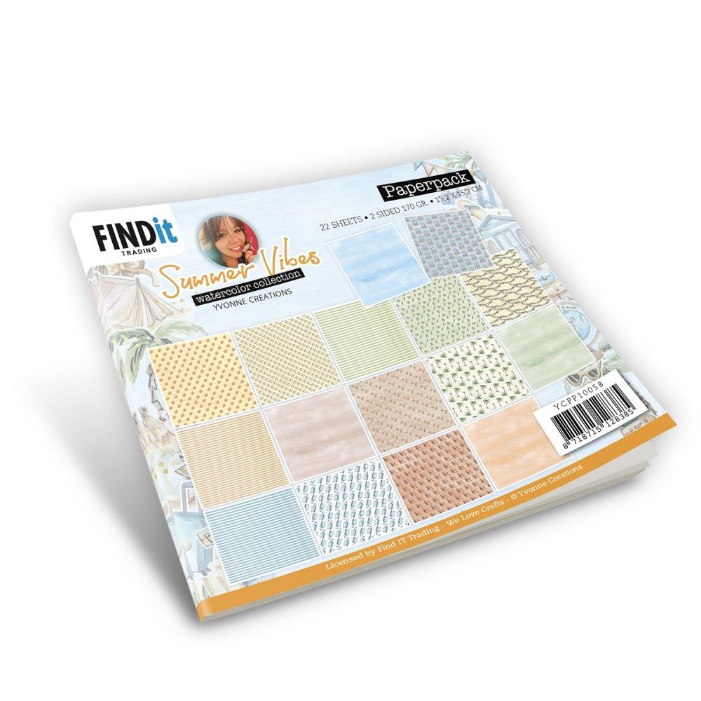 Find It [Yvonne Creations]  6x6 Paper Pad - Summer Vibes