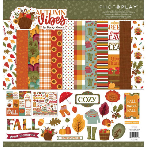 PhotoPlay 12x12  [Collection] - Autumn Vibes