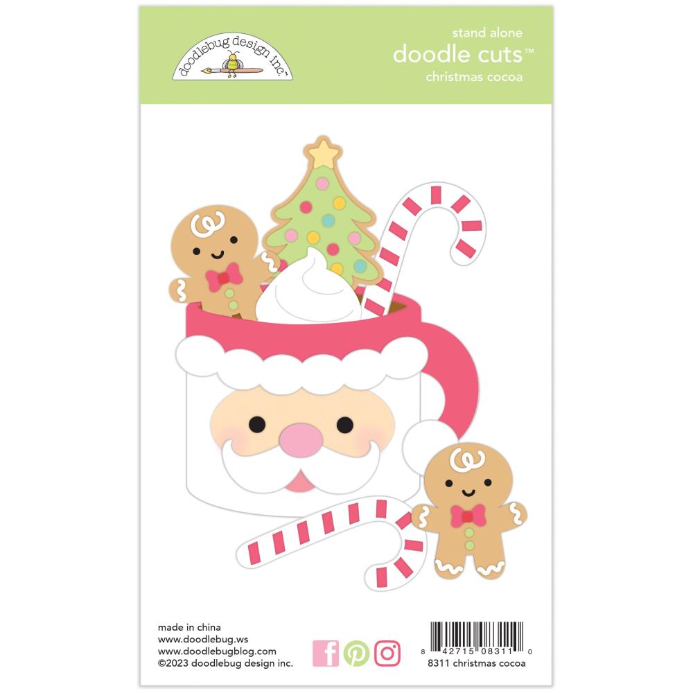 Doodlebug  Designs Inc. Doodle - Pops - Gingerbread Kisses - Christmas Cocoa