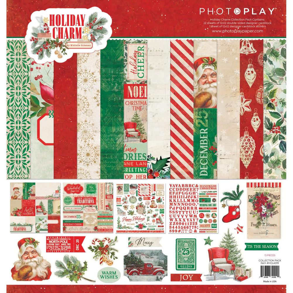 PhotoPlay 12x12  [Collection] - Holiday Charm