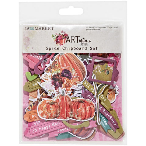 49 and Market  Chipboard Set [Collections] - Spice