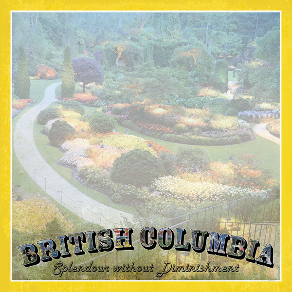 Scrapbook Customs 12x12 Paper -  British Columbia Vintage Vintage