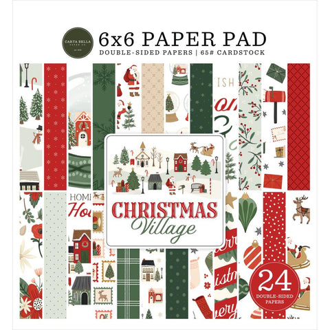 Carta Bella 6x6 Paper Pad  [Collection] - Christmas Village