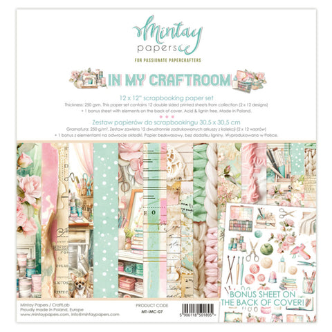 Mintay 12x12 Paper (Collection) - In My Craftroom