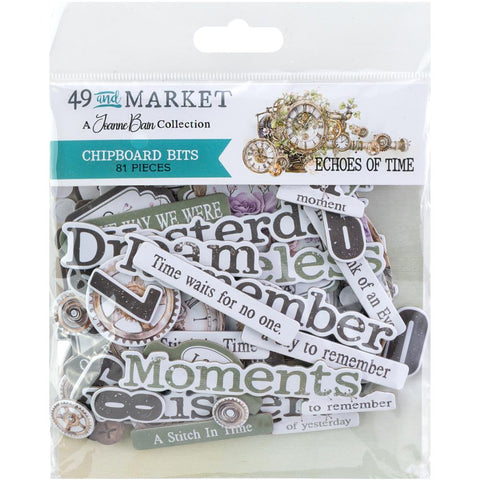 49 and Market  Chipboard Bits[Collections] - Echos Of Time