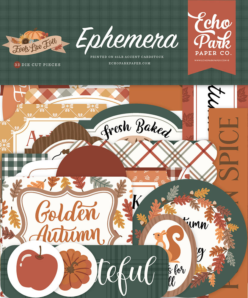 Echo Park Ephemera  [Collection] - Feels Like Fall