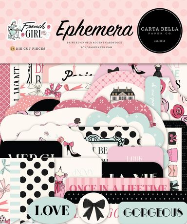 Carta Bella Ephemera   [Collection] - French Girl