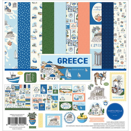 Carta Bella 12x12 Paper [Collection] - Greece