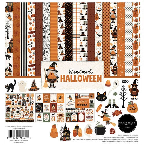 Carta Bella 12x12 Paper [Collection] - Handmade Halloween