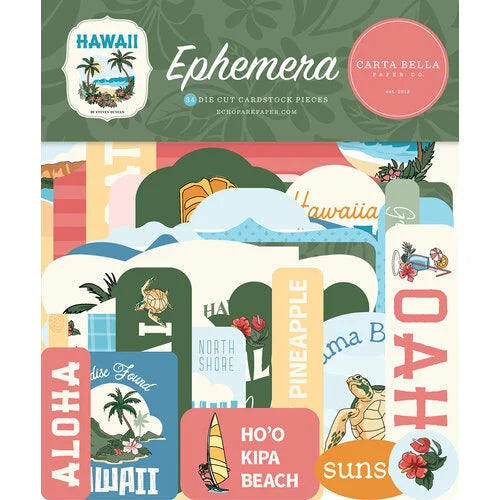Carta Bella Ephemera   [Collection] - Hawaii