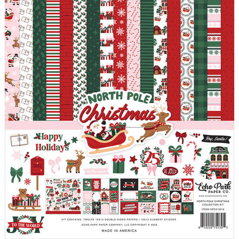 Echo Park Paper Collection - [Collection] - North Pole Christmas