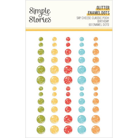 Simple Stories Enamel Dots - [Collection] - Say Cheese Classic Pooh Birthday