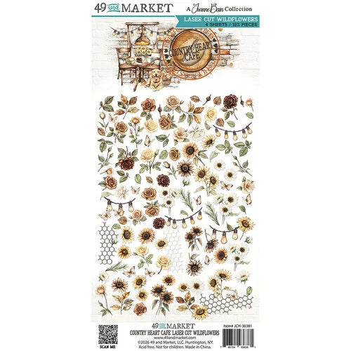 49 and Market  Laser Cut  Wildflowers [Collections] - Country Heart Cafe