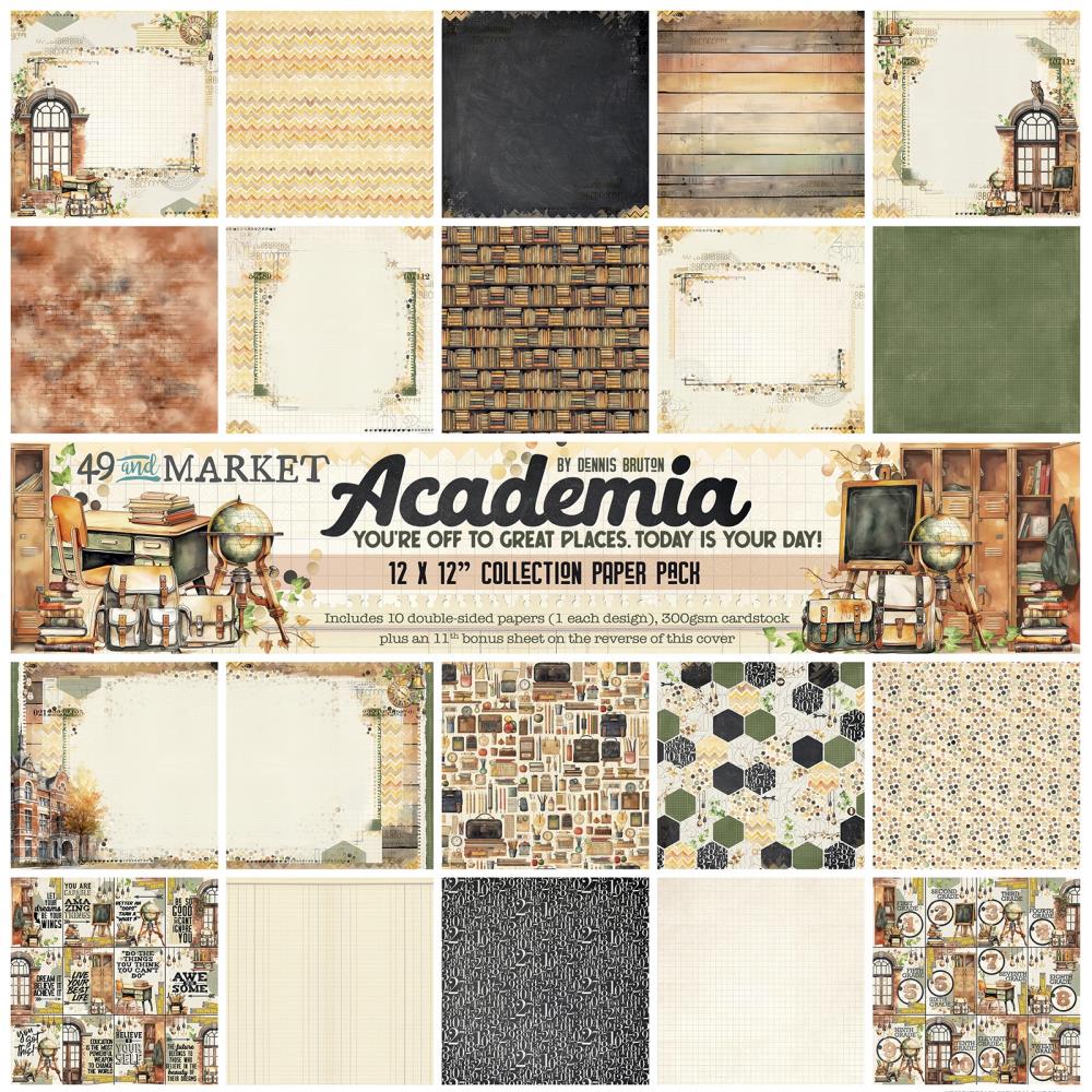 49 and Market 12x12 [Collection]  - Academia