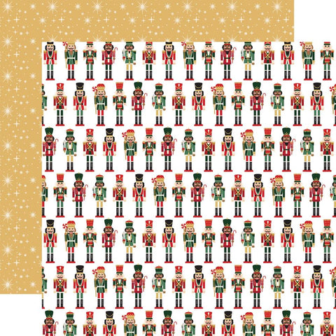 Echo Park 12x12 Paper - [Collection] - Nut Cracker Christmas - Nutcracker Assortment