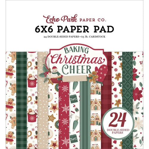 Echo Park 6x6 Paper  [Collection] - Baking Christmas Cheer