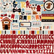 Echo Park 12x12  Stickers  [Collection] -  BARK