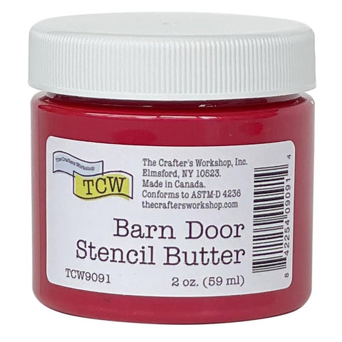 Crafters Workshop  Stencil Butter - Barn Door
