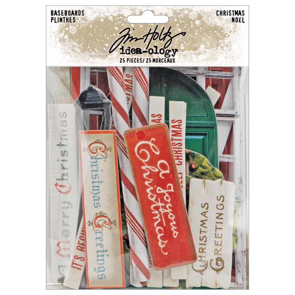 Tim Holtz  Christmas Noel Baseboard Frames