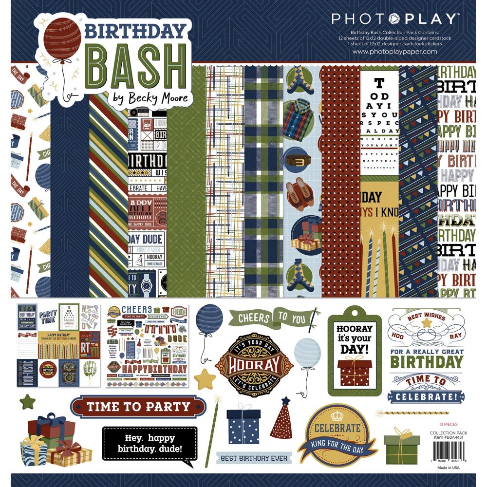 Photoplay 12x12 Paper  [Collection] - Birthday Bash