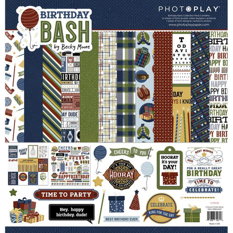 Photoplay 12x12 Paper  [Collection] - Birthday Bash