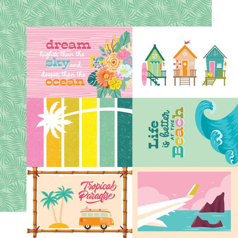 Simple Stories 12x12 [Collection ] - Just Beachy - 4x6 Elements
