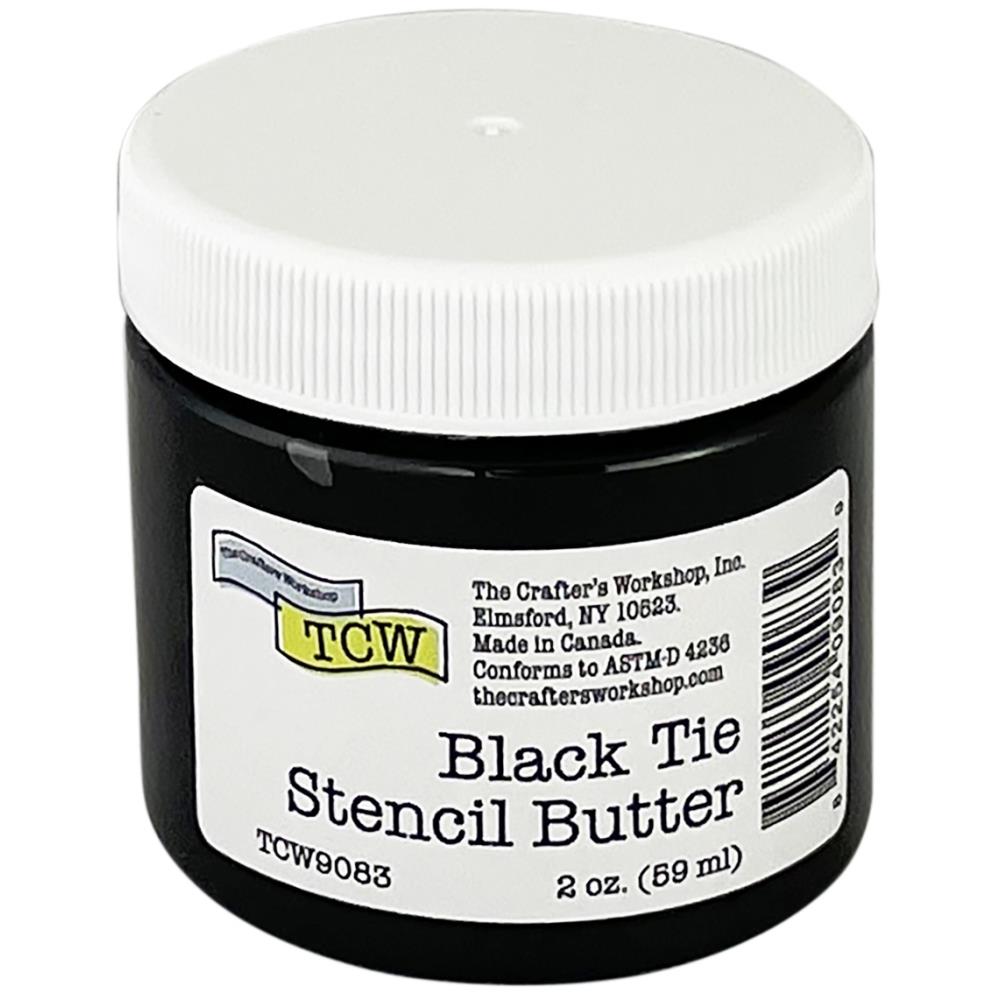 Crafters Workshop  Stencil Butter - Black Tie