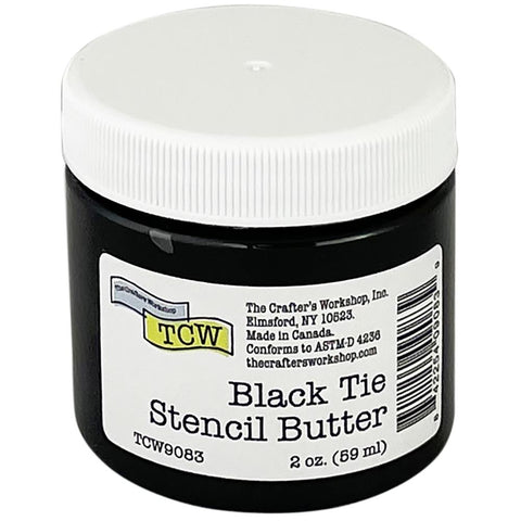 Crafters Workshop  Stencil Butter - Black Tie