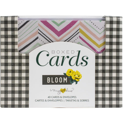 American Crafts A2 Cards W/Envelopes (4.375"X5.75") 40/Box - Maggie Holmes - Bloom