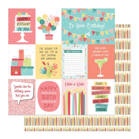 Photo Play Paper Company [Collection] - Birthday Sparkle - Blow Out The Candles