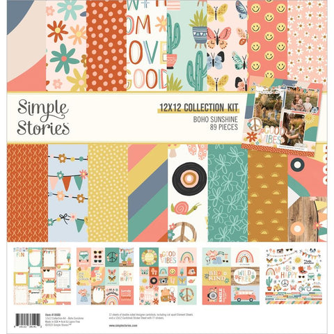 Simple Stories  12x12 Paper [Collection] - Boho Sunshine
