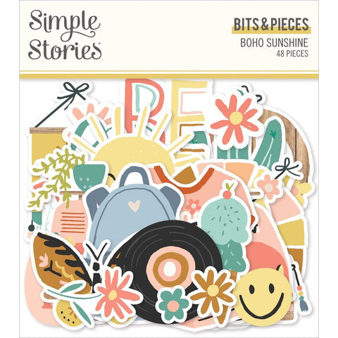 Simple Stories Bits & Pieces  [Collection] - Boho Sunshine