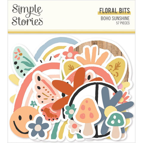 Simple Stories Floral Bits & Pieces  [Collection] - Boho Sunshine