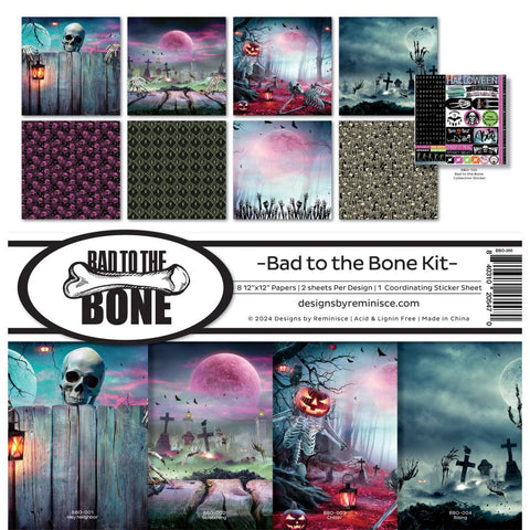 Reminisce 12x12 Collection Pack - [Collection] - Bad To The Bone