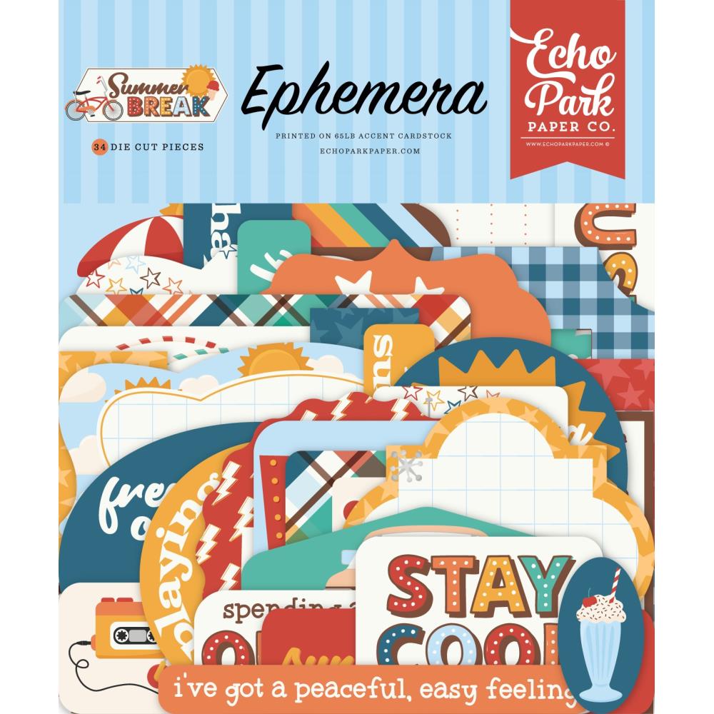 Echo Park Ephemera   [Collection] - Summer Break