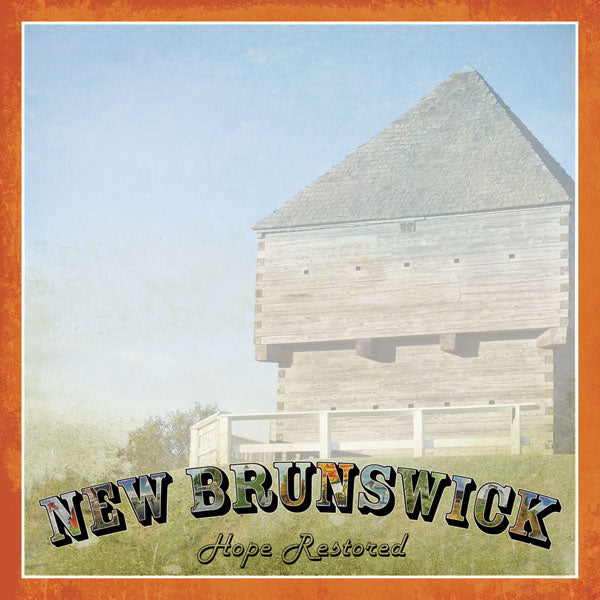 Scrapbook Customs 12x12 Paper -  New Brunswick Vintage